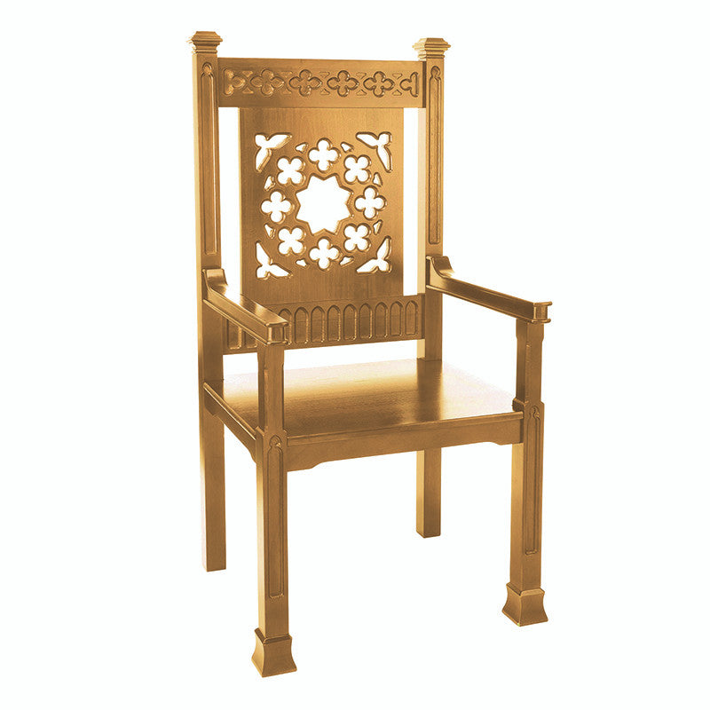 Savona Celebrant Chair - Medium Oak
