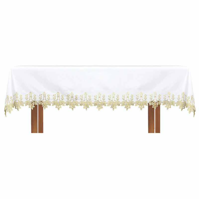Floral IHS Altar Frontal