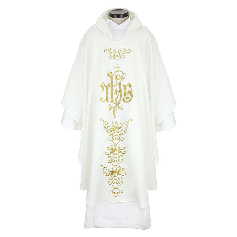 Ornate IHS Chasuble