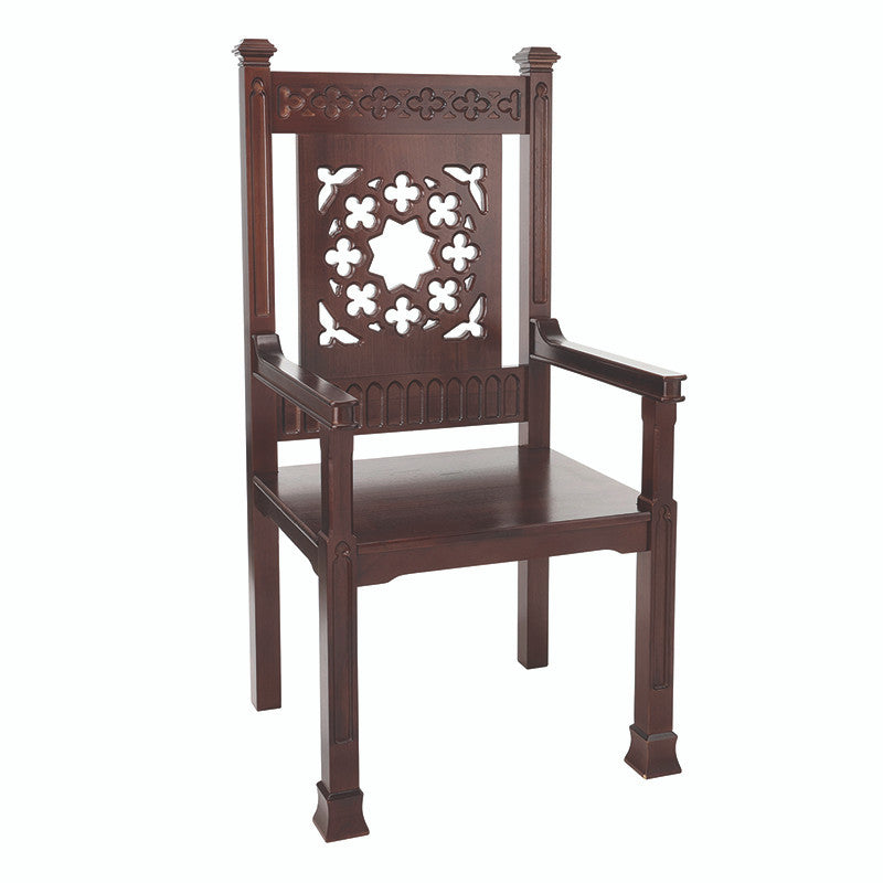 Savona Celebrant Chair - Walnut