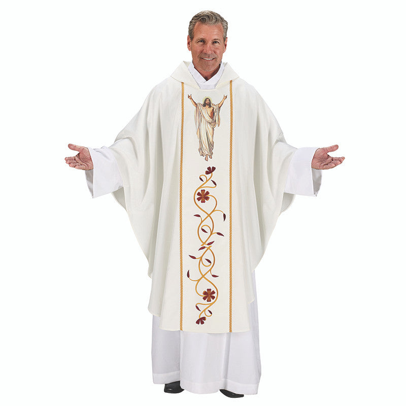 Sardinia Collection Chasuble - Risen Christ