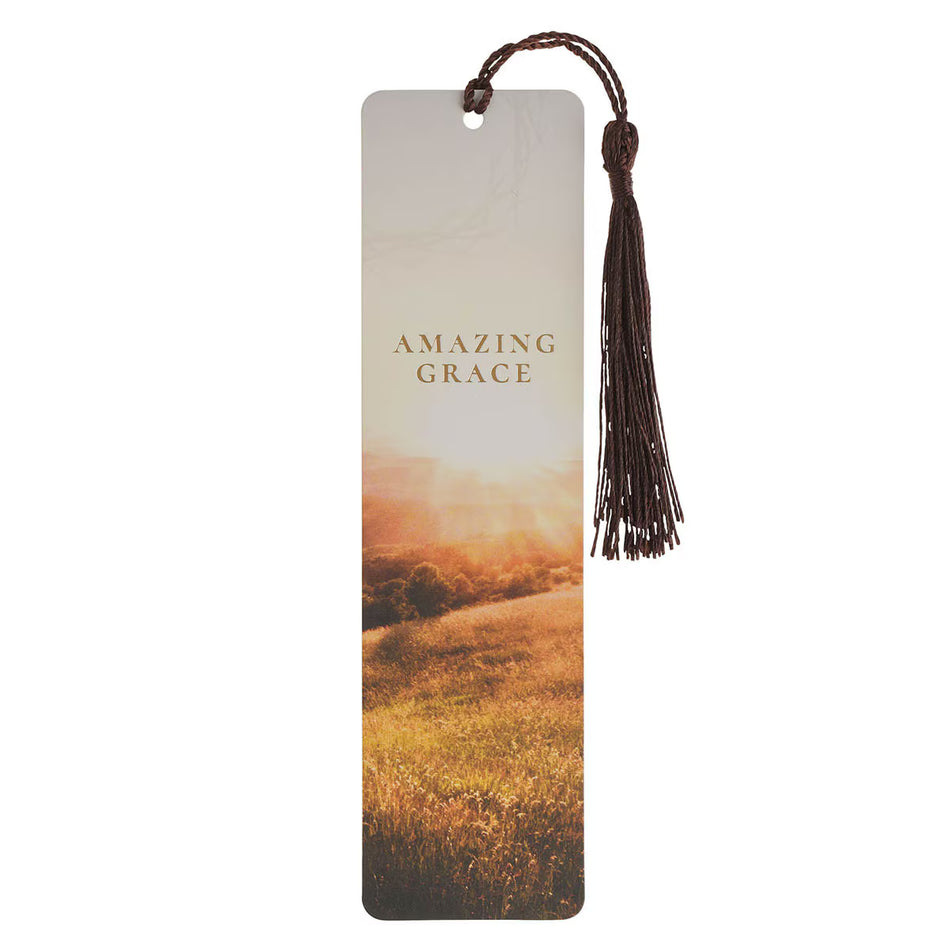 Amazing Grace Bookmark with Tassel - Isaiah 53:3