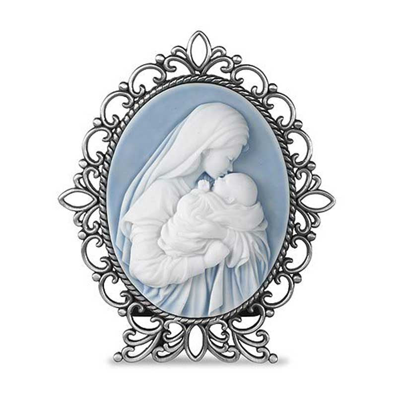 Mother's Kiss Cameo Desk Stand Mother's Kiss Cameo Desk Stand