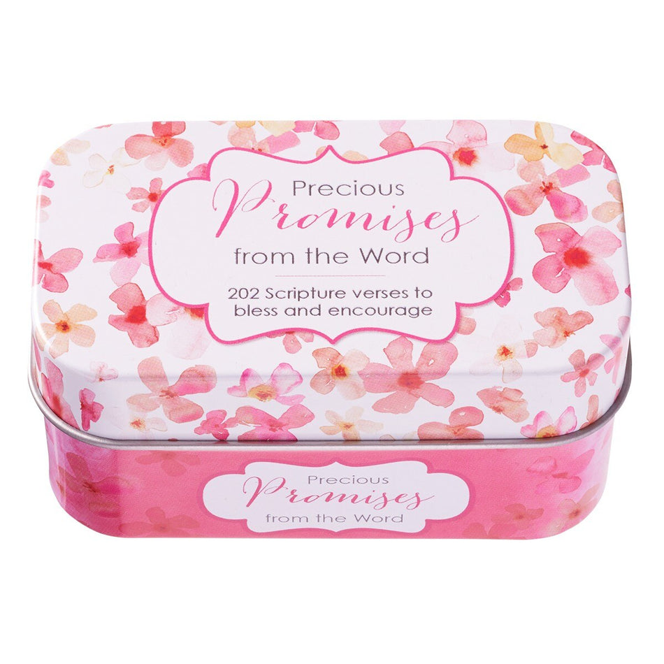 Precious Promises from the Word Scripture Promise Cards in a Gift Tin by Christian Art Gifts