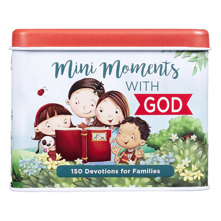 Mini Moments with God Devotional Cards for Kids by Christian Art Gifts