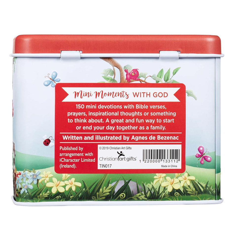 Mini Moments with God Devotional Cards for Kids by Christian Art Gifts, product view 2
