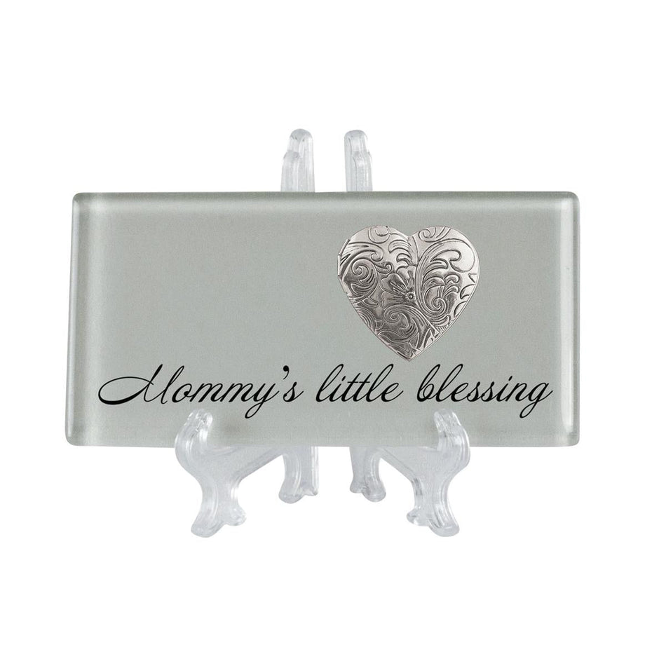 Tabletop Tile Mommy's Blessing with Locket by Dicksons
