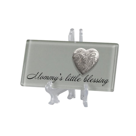Tabletop Tile Mommy's Blessing with Locket by Dicksons, product view 2