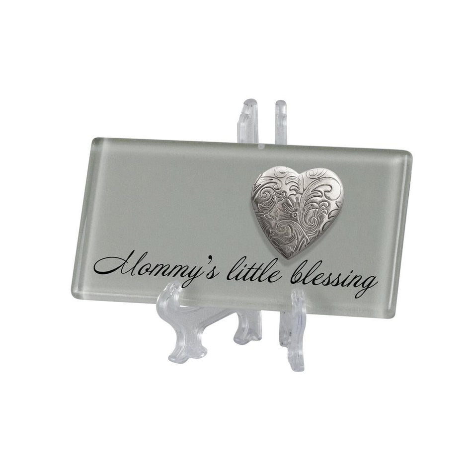 Tabletop Tile Mommy's Blessing with Locket by Dicksons, product view 2