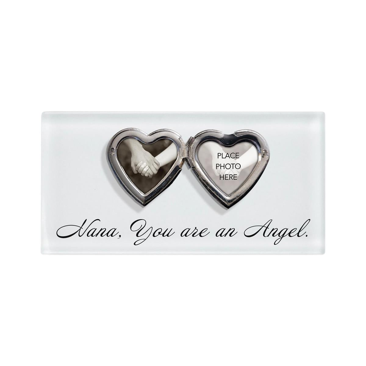 Tabletop Tile Nana Angel White with Locket by Dicksons, product view 6
