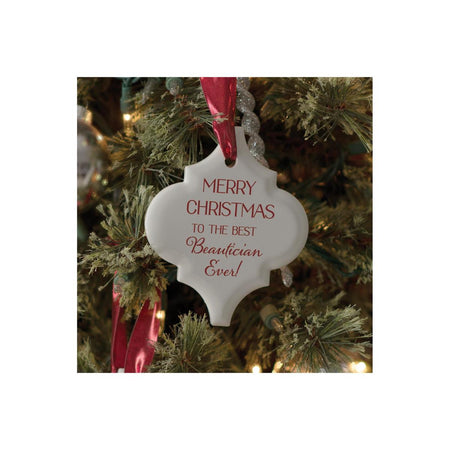 Ornament-merry Christmas/beautician by Dicksons, product view 3