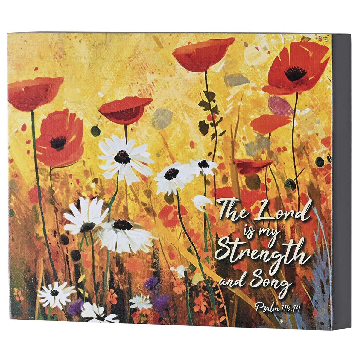 The Lord Is My Strength, Psalm 118:14 (TPLK108-100) by Dicksons, product view 3