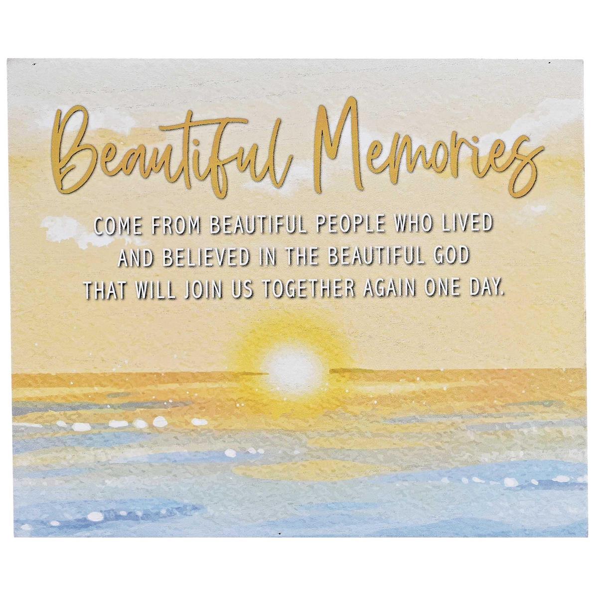 Inspirational Christian Block Sign Tabletop Plaque 7.75 x 9.5 Inch MDF by Dicksons, product view 2