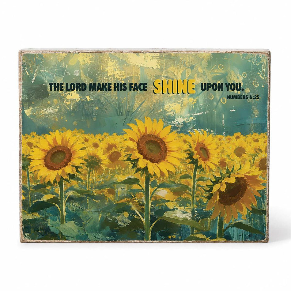 Tabletop Plaque The Lord Make His Face by Dicksons