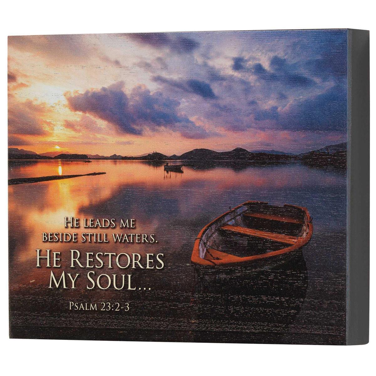 He Restores My Soul by Dicksons, product view 2