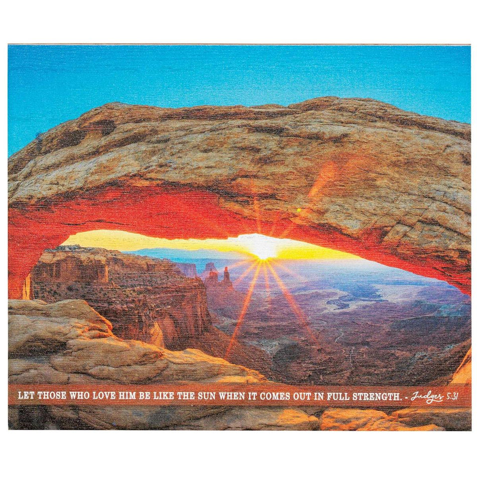 Tabletop Plaque Be Like The Sun 10x8 by Dicksons, product view 2
