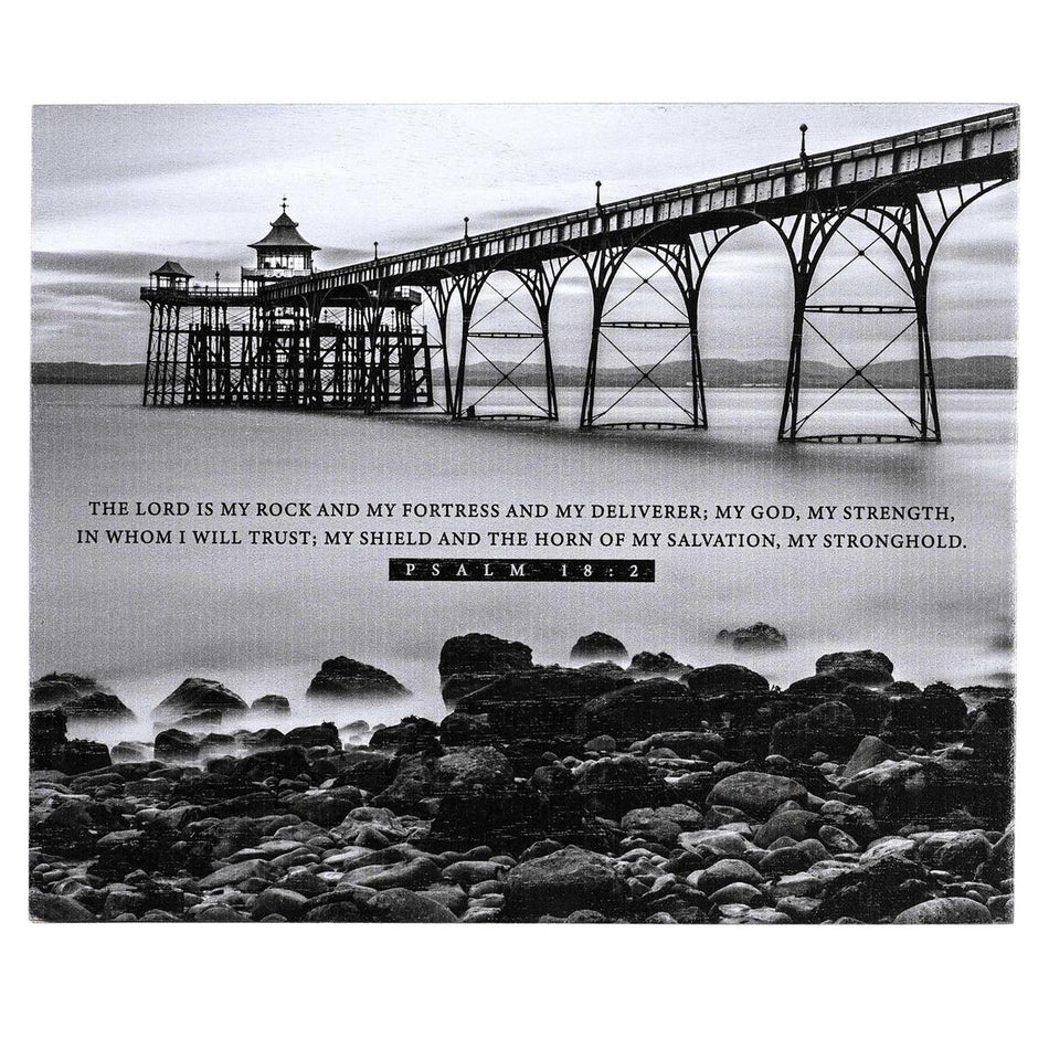The Lord Is My Rock & Fortress, Psalm 18:2 by Dicksons, product view 2