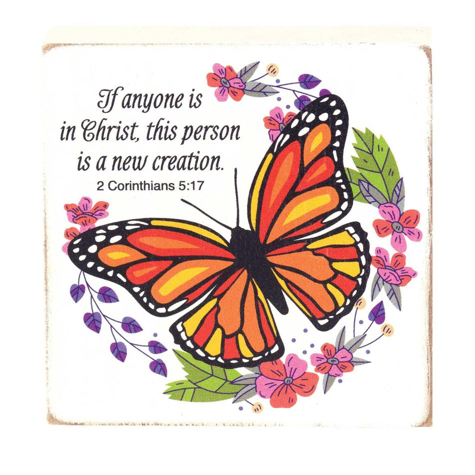 If Anyone Is in Christ Tabletop Plaque by Dicksons, product view 2