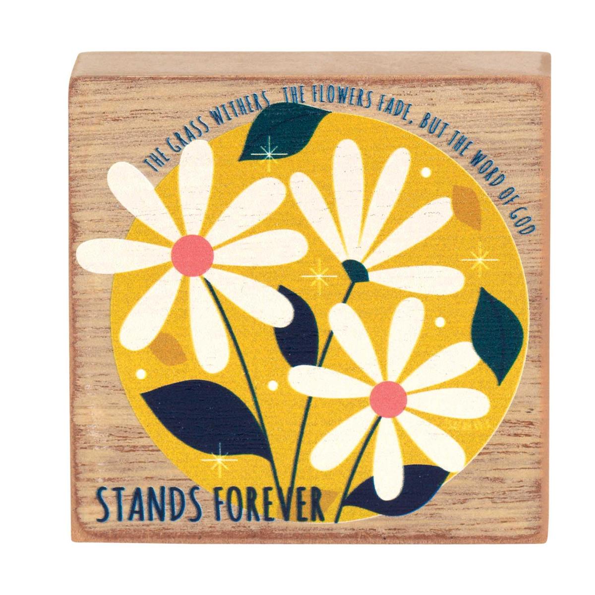 The Grass Withers Tabletop Plaque by Dicksons, product view 2