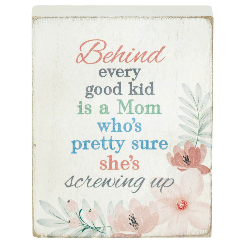 Tabletop Plaque Behind Every Good Kid by Dicksons, product view 2