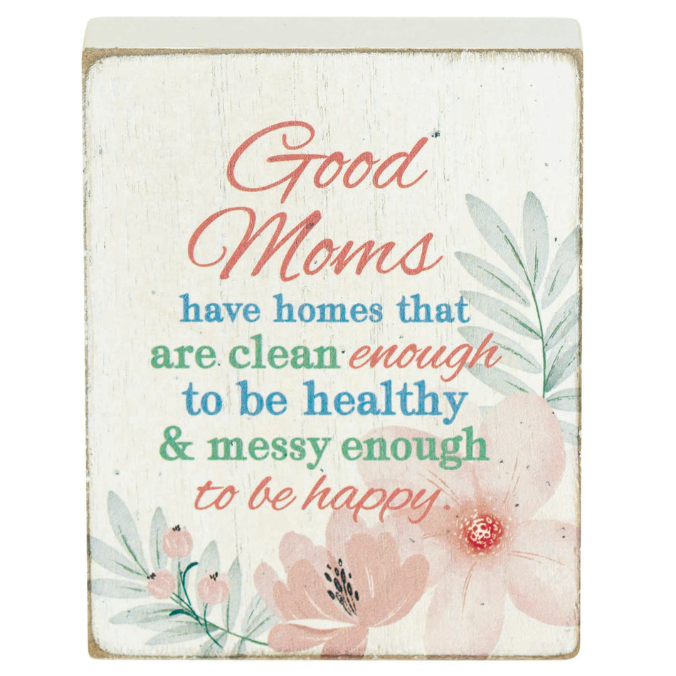 Tabletop Plaque God Moms Have Homes by Dicksons, product view 2