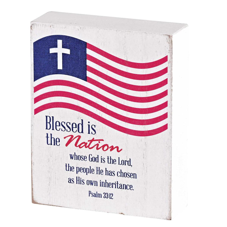 Blessed Is The Nation Red, White by Dicksons