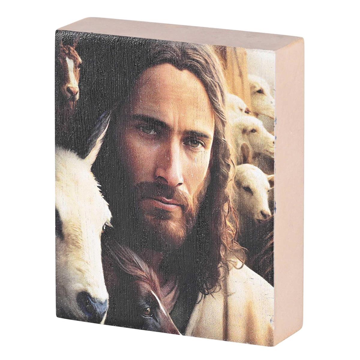 Tabletop Plaque Head Of Christ 3x4 by Dicksons