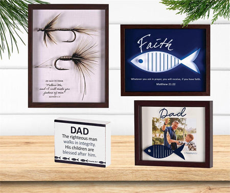 Tabletop Plaque Dad The Righteous Man by Dicksons, product view 4