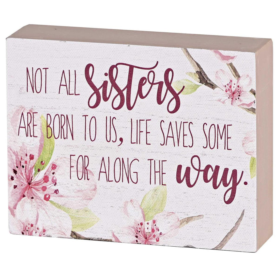 Inspirational Christian Block Sign Tabletop Plaque 3 x 4 Inch MDF Not All by Dicksons