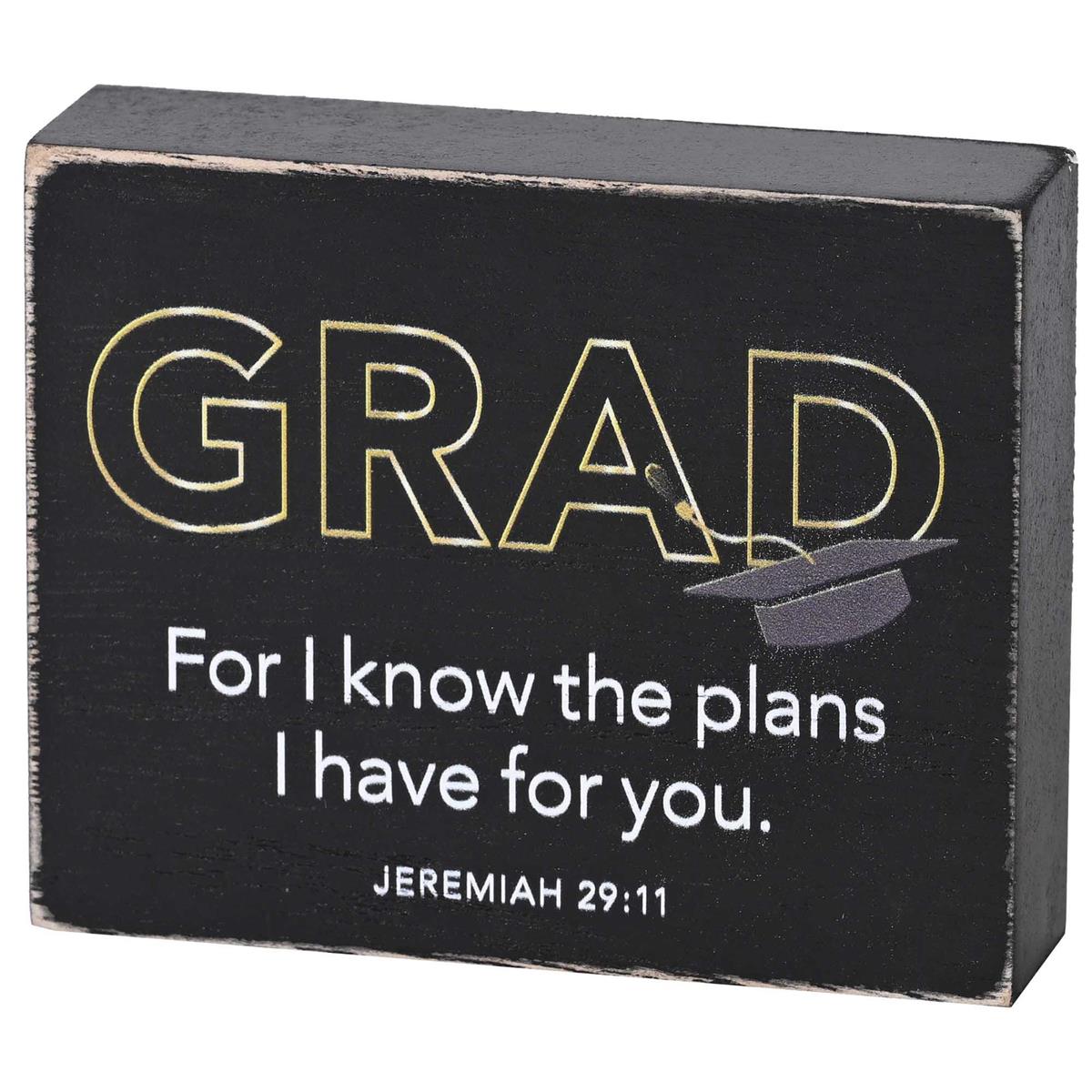 Tabletop Plaque Grad For I Know 4X3 by Dicksons