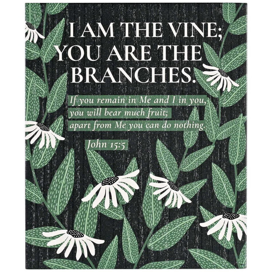 Tabletop Plaque I Am The Vine 8x10 by Dicksons, product view 2
