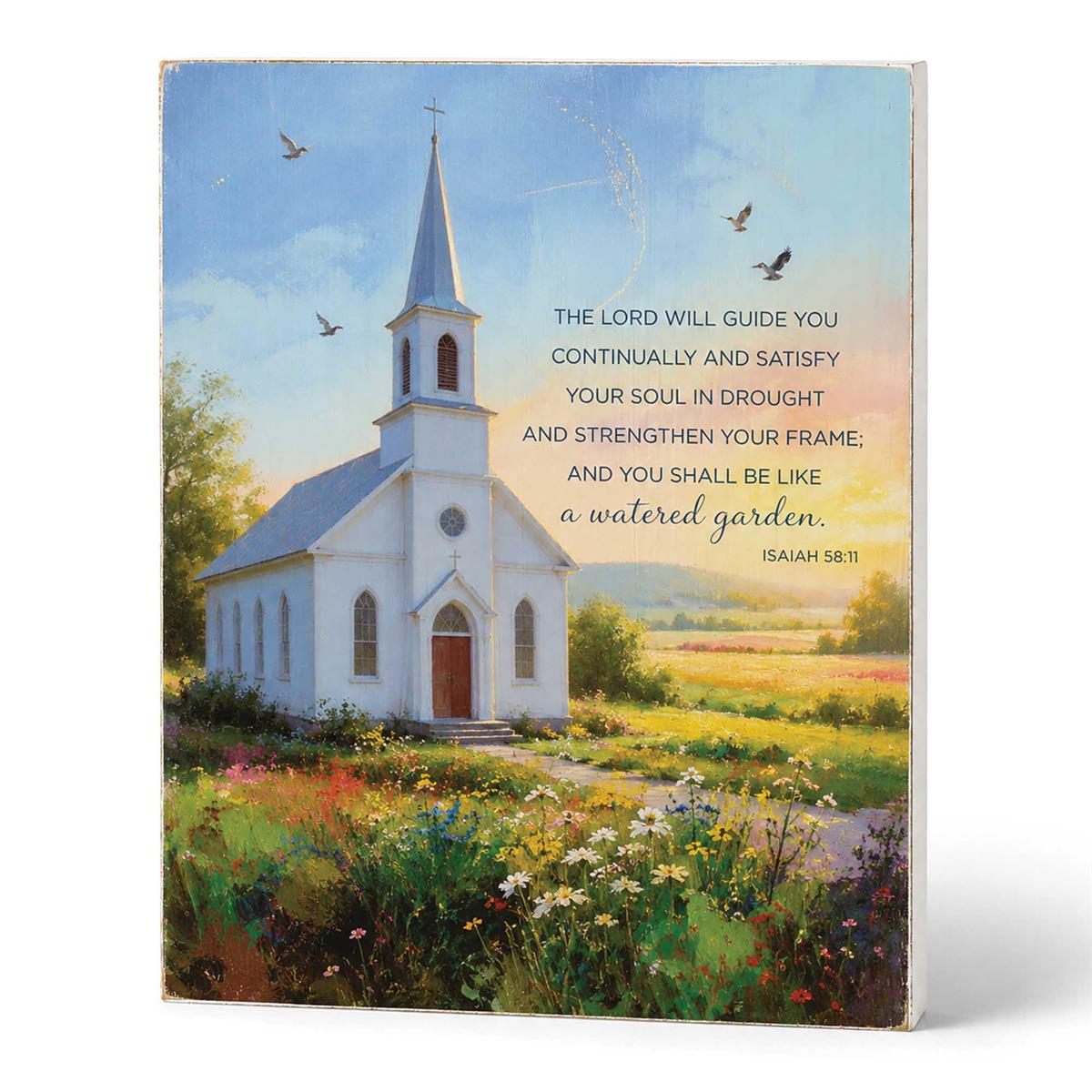 Tabletop Plaque The Lord Will Guide You by Dicksons