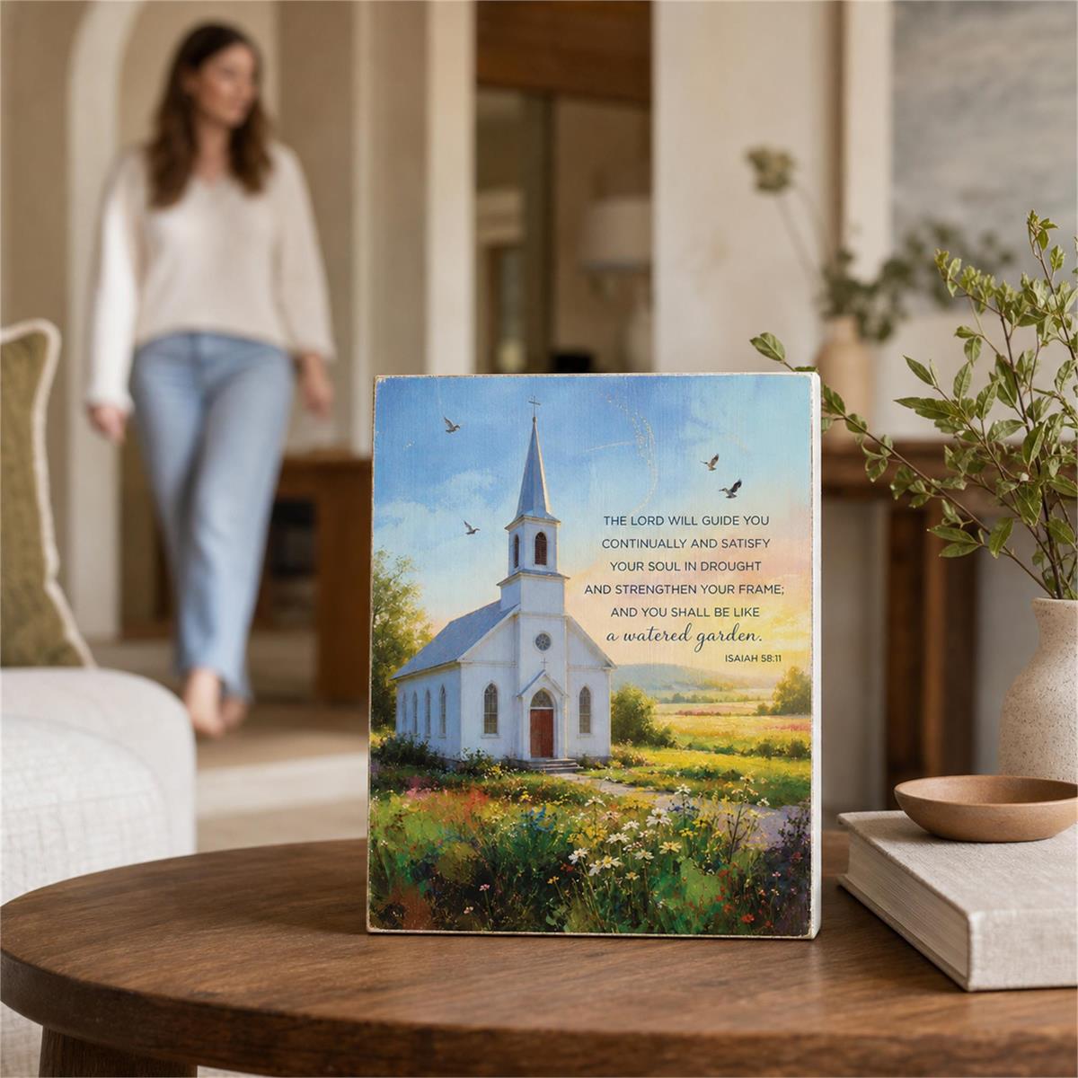 Tabletop Plaque The Lord Will Guide You by Dicksons, product view 6