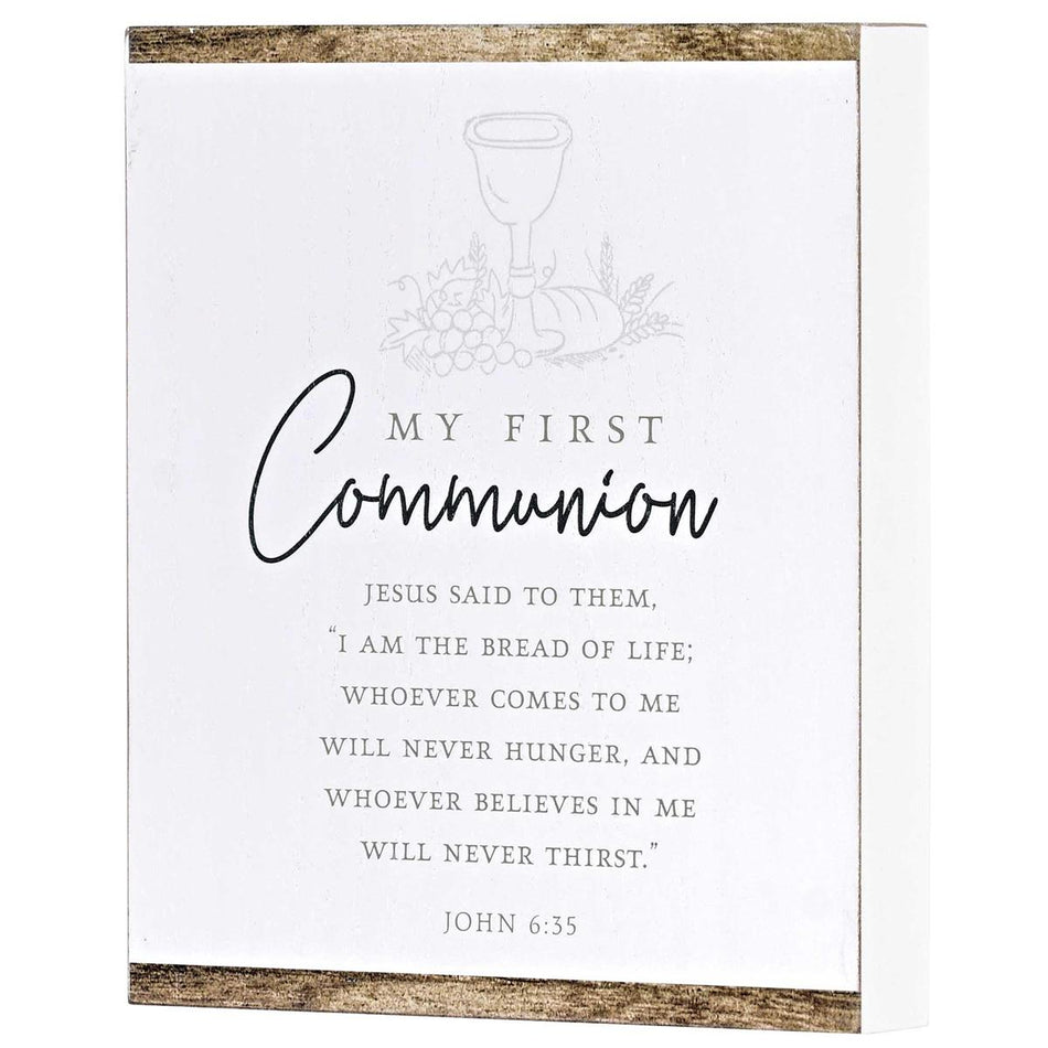 Plaque My First Communion 8x10 by Dicksons, product view 2