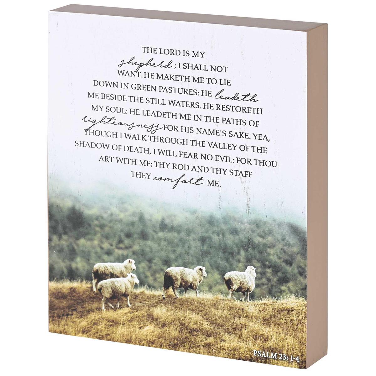 Plaque Psalm 23 8x10 by Dicksons