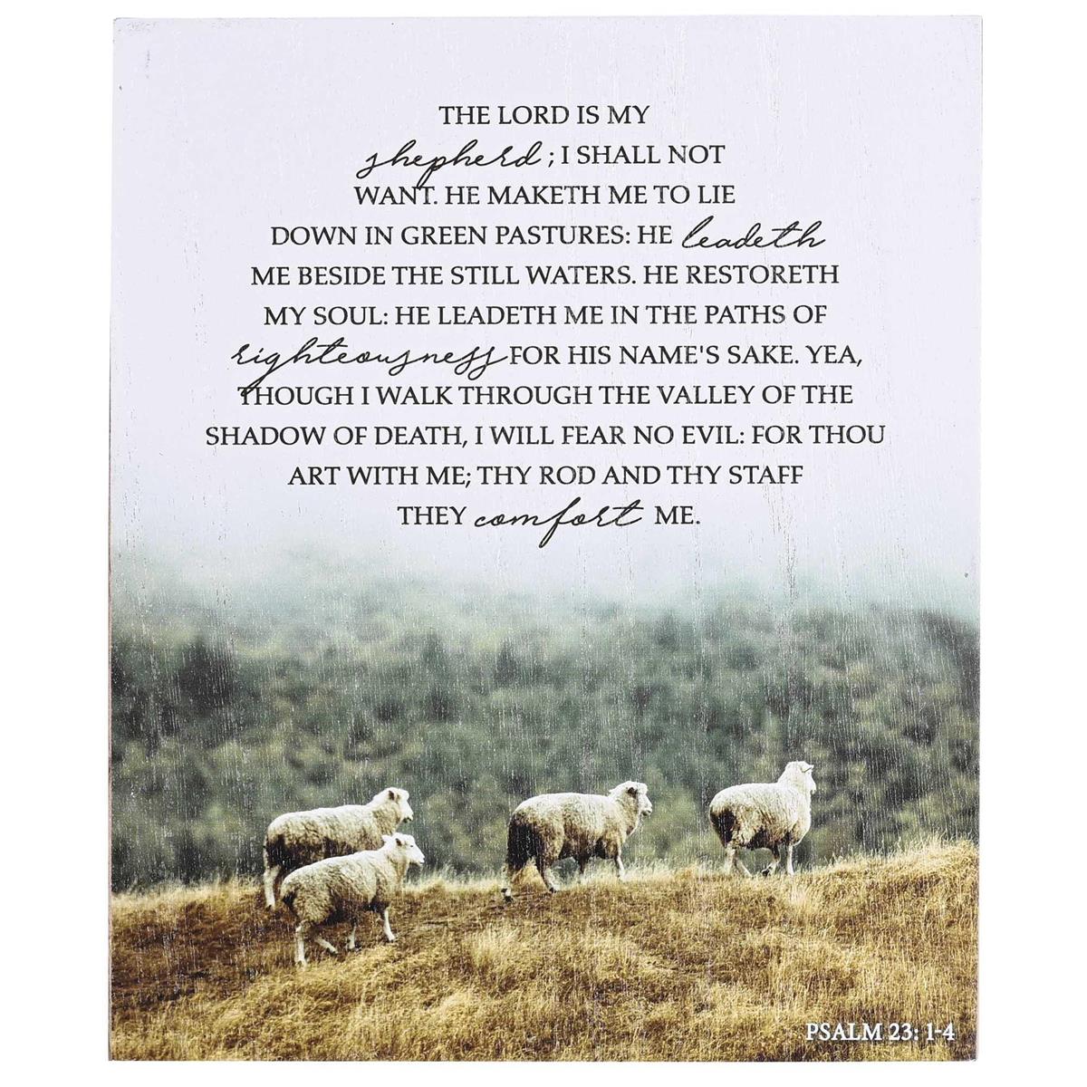 Plaque Psalm 23 8x10 by Dicksons, product view 3