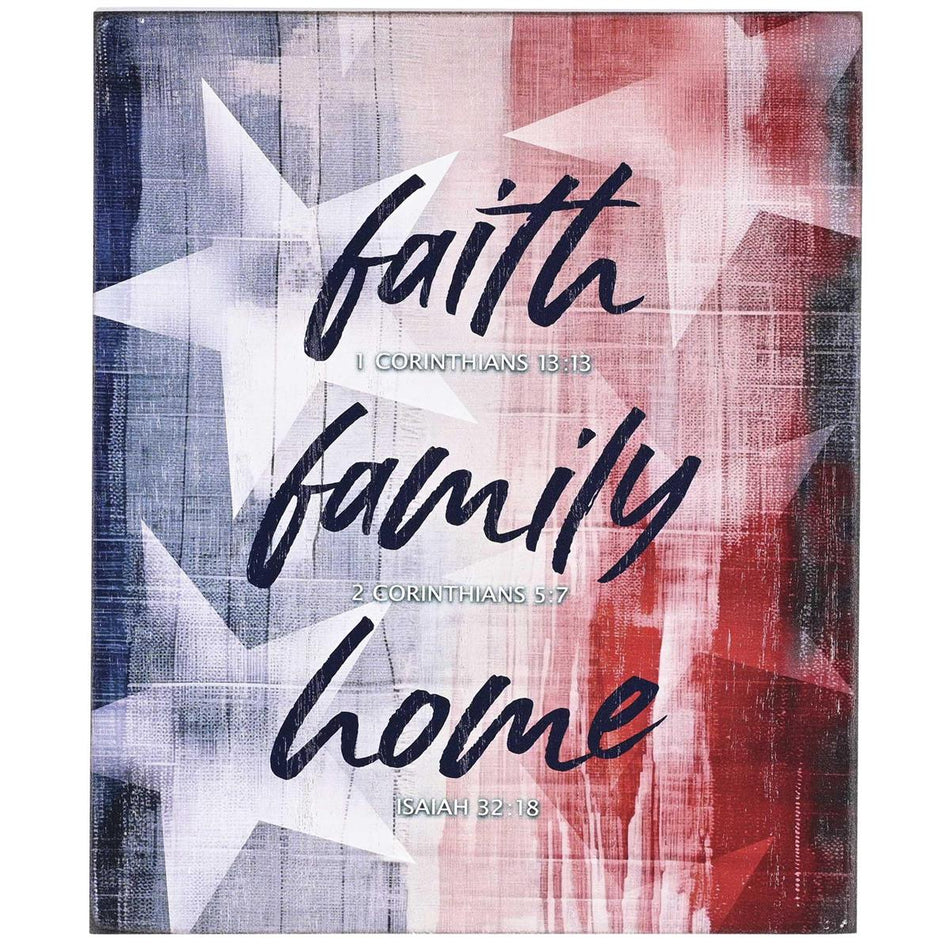American Flag, Faith Family Home by Dicksons, product view 2