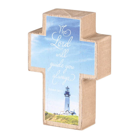 Tabletop Plaque Cross Lord Guide 3x4 by Dicksons