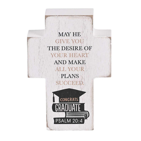 Tabletop Cross Congrats Graduate 3x4 by Dicksons, product view 2