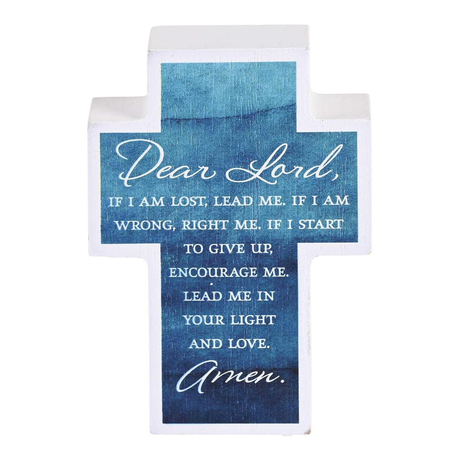 Tabletop Cross Lord If I Am Lost 3x4 by Dicksons, product view 2