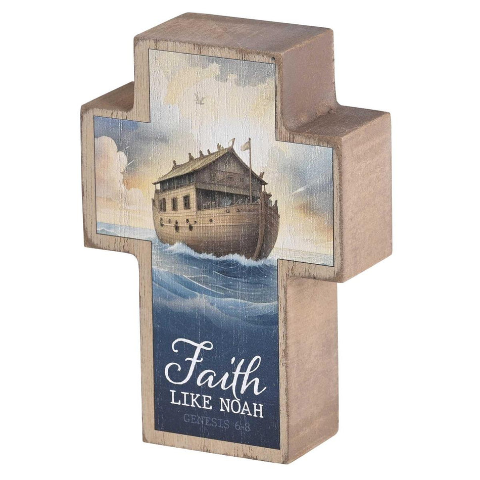 Tabletop Cross Ark Faith Like Noah by Dicksons