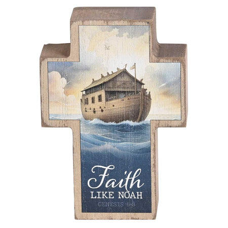 Tabletop Cross Ark Faith Like Noah by Dicksons, product view 3