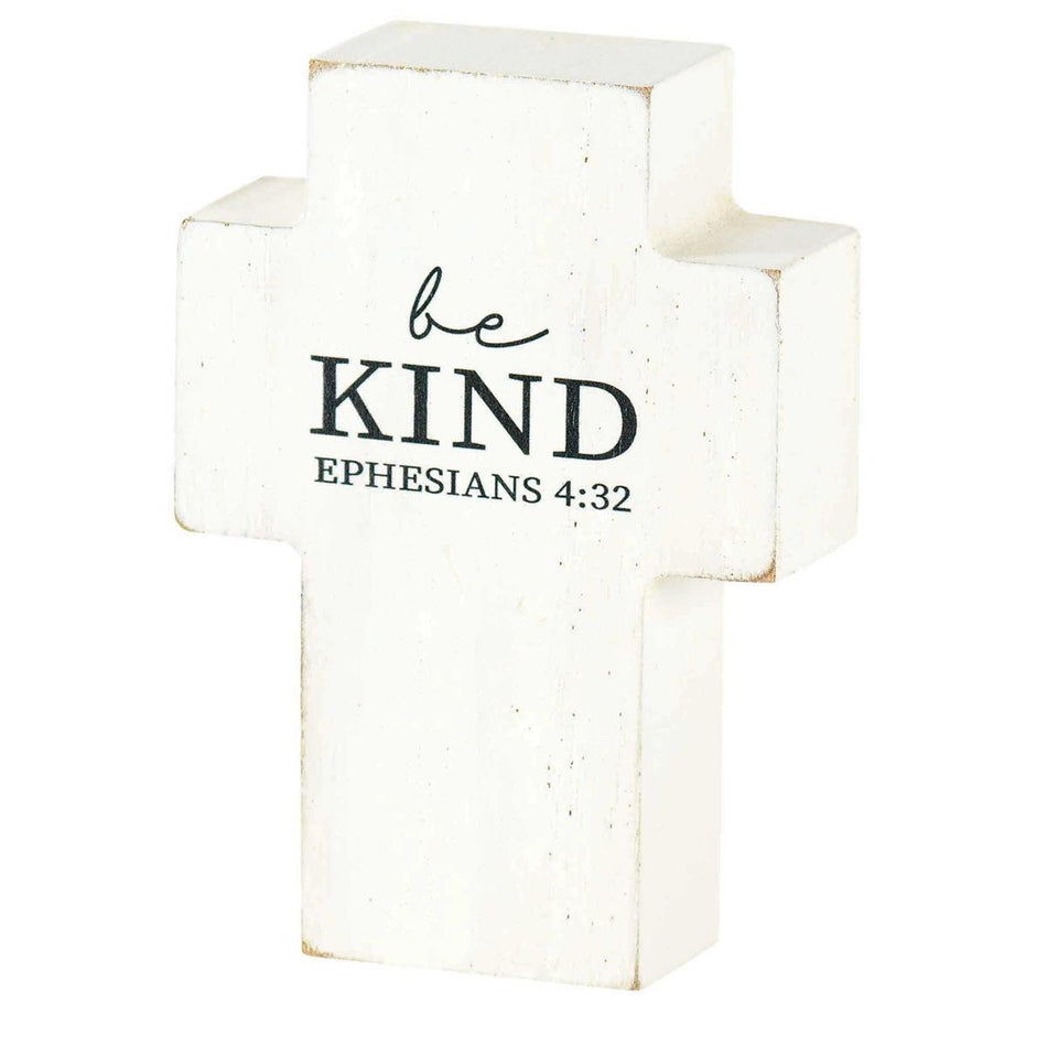 Be Kind Distressed White 4 x 3 Wood Decorative Wall and Tabletop Frame by Dicksons