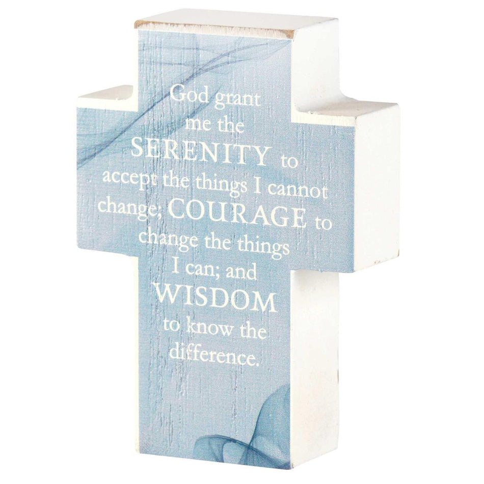 Tabletop Plaque Cross Serenity Prayer by Dicksons