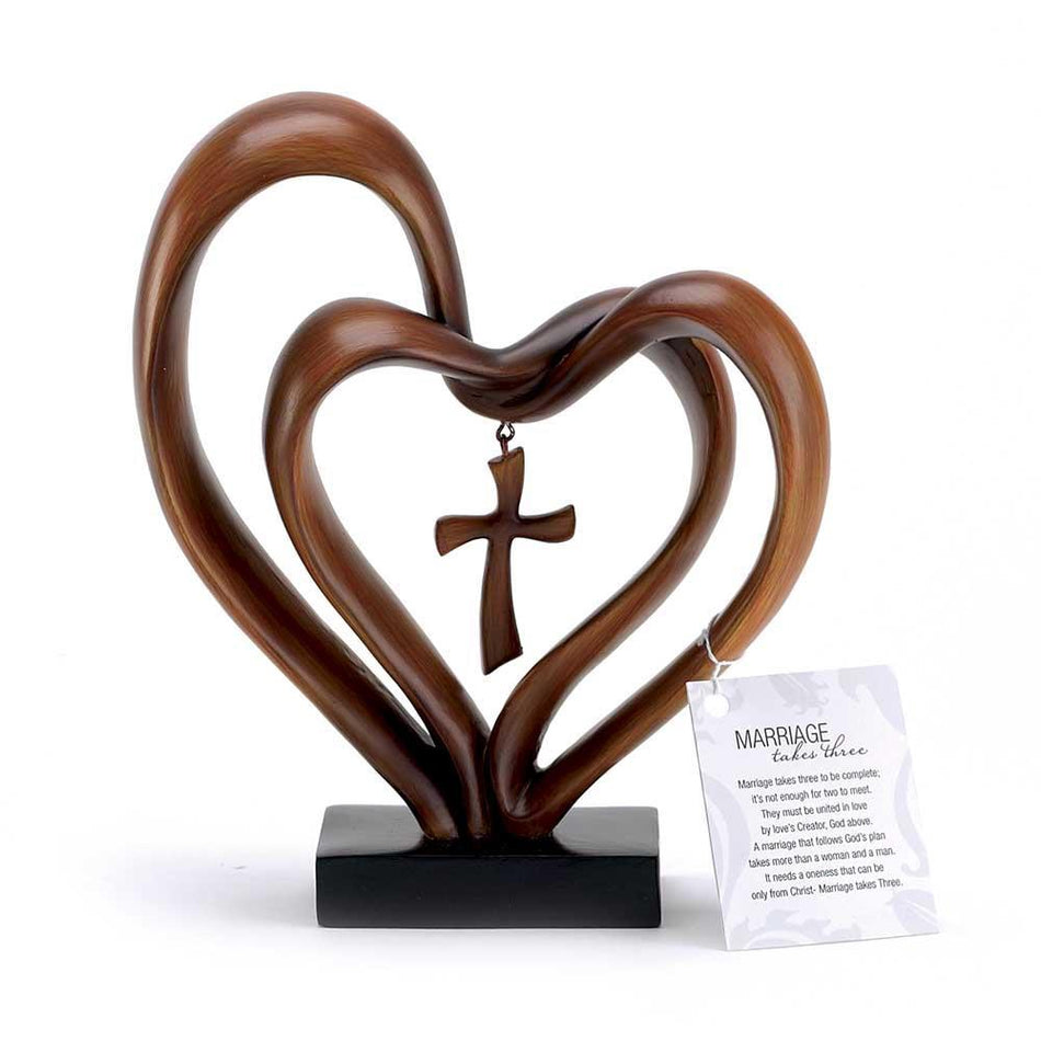 Marriage Takes Three Cross Figurine by Dicksons