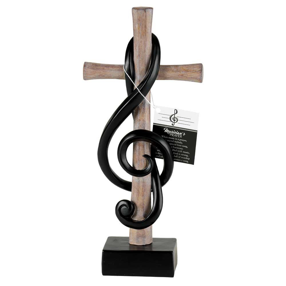 Musician's Prayer Tabletop Cross by Dicksons