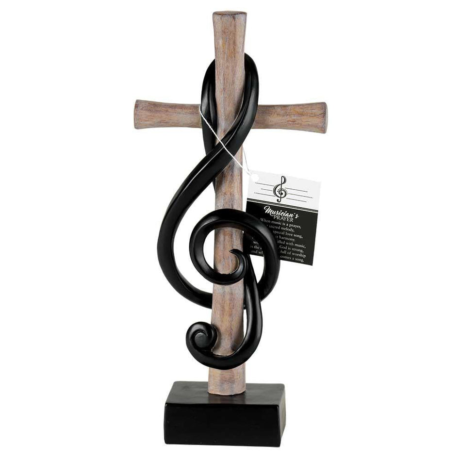 Musician's Prayer Tabletop Cross by Dicksons
