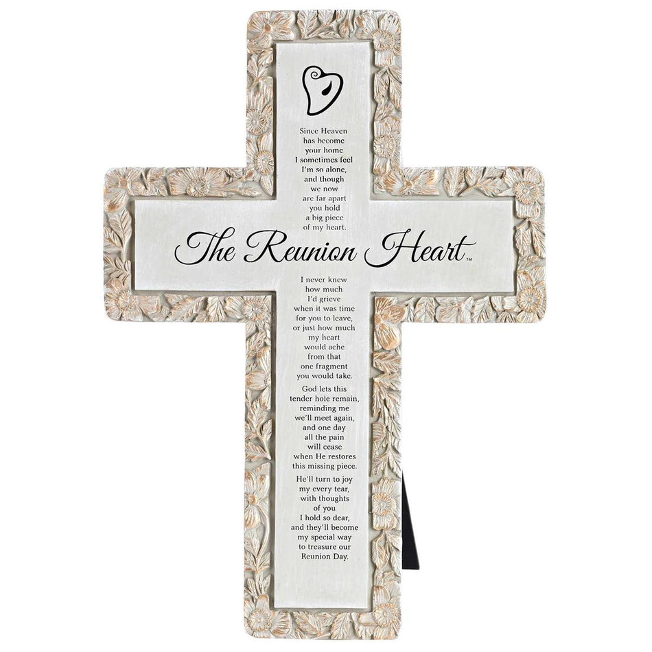 Tabletop Cross The Reunion Heart 10H by Dicksons, product view 2