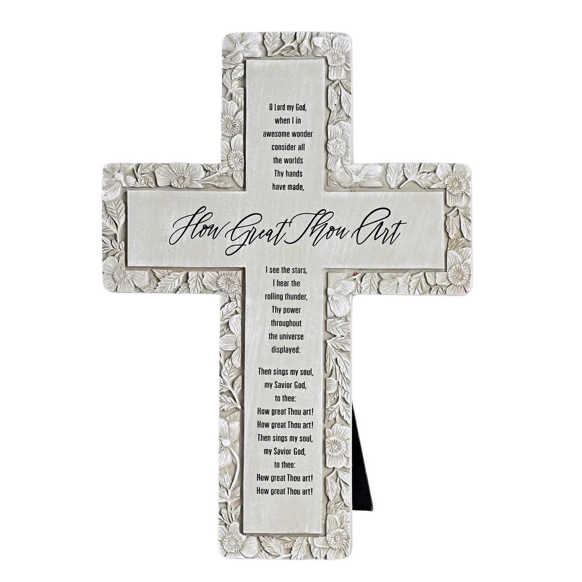 Tabletop Cross How Great Thou Art 10H by Dicksons, product view 2