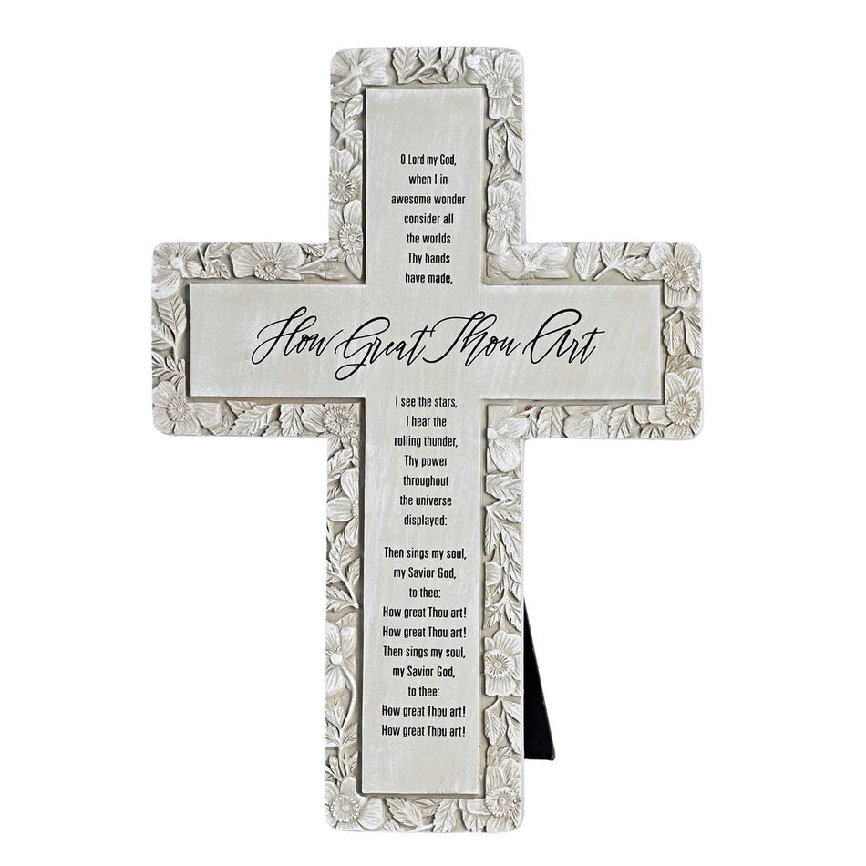 Tabletop Cross How Great Thou Art 10H by Dicksons, product view 2